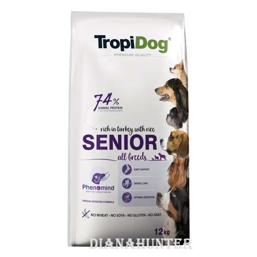 TropiDog Premium Senior 12kg